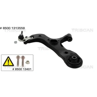 Imagem de TRISCAN 8500 13558 Braço de suspensão com articulação suspensão/guia, apoio borracha transversal TOYOTA: Auris Hatchback