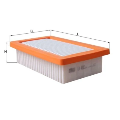Imagem de MAHLE ORIGINAL LX 4803 Filtro de ar 55,0 130 233,0 Cartucho filtrante NISSAN: MICRA 5, Juke II, RENAULT: Clio V Hatchback, Captur II