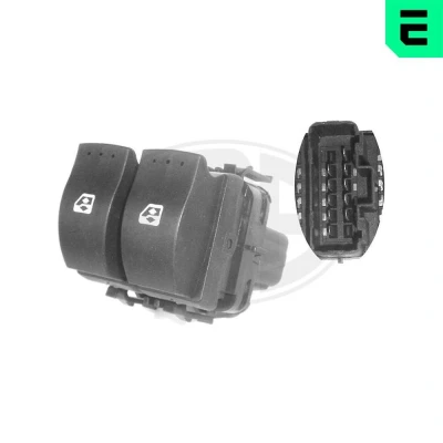 Imagem de ERA 662448 Interruptor, elevadores dos vidros à frente, lado esquerdo RENAULT: MEGANE 2 Kombi, 2, Stufenheck