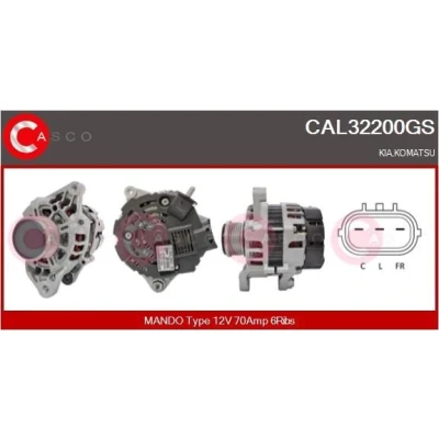 Imagem de CASCO CAL15219AS Alternador 12V 105A BMW: 3 Sedan, Coupe, Compact