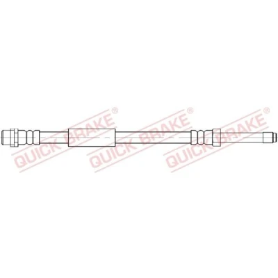 Imagem de QUICK BRAKE 37.050 Mangueira de Travão 555 M10x1 MERCEDES BENZ: Vito Minibus, Viano