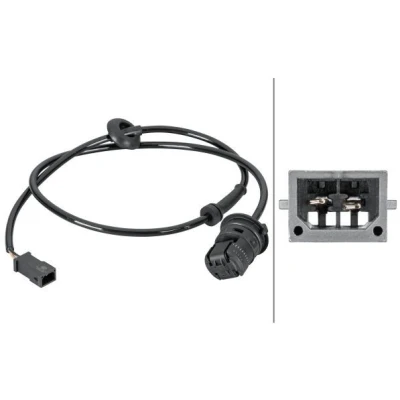 Imagem de HELLA 6PU 012 806 791 Sensor de ABS inductivo 2 930 AUDI: A6 C5 Avant, Sedan