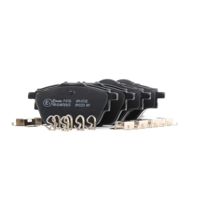 Imagem de BREMBO P 61 124 Jogo de pastilhas para travão disco excl. contacto aviso desgaste com parafusos pinça acessórios