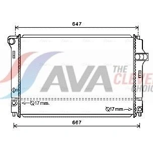 Imagem de PRASCO TO2700 Radiador, arrefecimento do motor Alumínio 600 411 16 Aletas de refrigeração soldadas TOYOTA: Yaris III Hatchback
