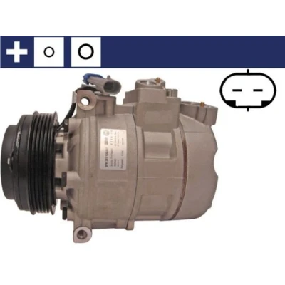 Imagem de MAHLE ORIGINAL ACP 1004 000S Compressor 7SBU16C 12 PAG 46 R 134a com retentor OPEL: Zafira A