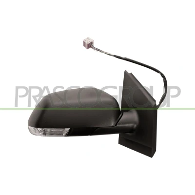 Imagem de Espelho retrovisor Prasco VG0227313 à direita preto elétrico aquecível, ajustável pelo interior VOLKSWAGEN: Polo IV Hatchback