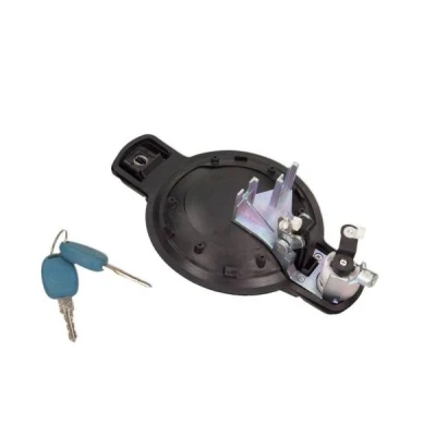Imagem de MAXGEAR 28 0415 Puxadores de Porta à direita com canhão fechadura, chave preto FIAT: Doblo I Cargo, Carrinha