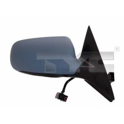 Imagem de Espelho retrovisor Tyc 302 0049 à direita com subcapa para regulação eléctrica dos espelhos, convexo, aquecível, memória AUDI: A6 C5 Sedan
