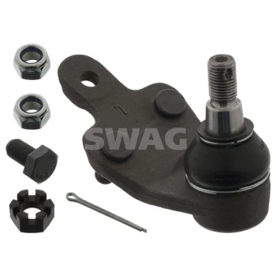 Imagem de SWAG 81 94 3074 Rótula de suspensão Eixo dianteiro, lado esquerdo, em baixo com porca castelo 17,5 para braço transversal TOYOTA: Camry VI Sedan