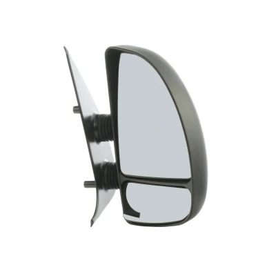 Imagem de espelho retrovisor Tyc 305 0087 à direita para regulação manual do espelho, convexo, Braço curto