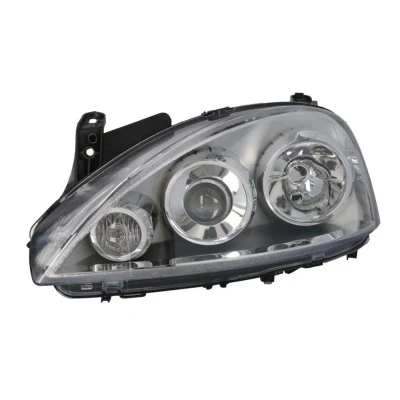 Imagem de TYC 20 0424 05 2 Farol Principal esquerda H7/H7 para circulação pela direita com motor elétrico OPEL: Corsa C Hatchback, Combo Van / Carrinha