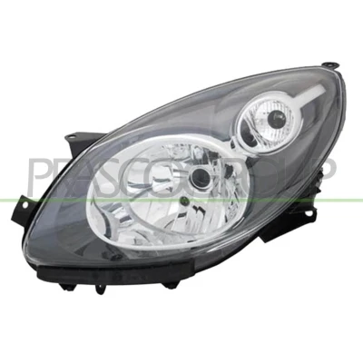 Imagem de PRASCO RN3064834 Farol Principal esquerda H4 preto com motor de regulação do alcance dos faróis RENAULT: TWINGO 2