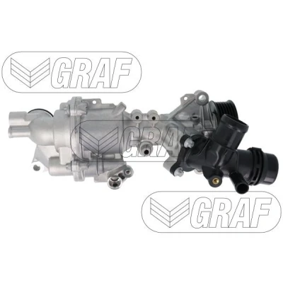 Imagem de GRAF PA1476 Bomba de água com retentor 72 para accionamento da correia trapezoidal estriada MERCEDES BENZ: SLK