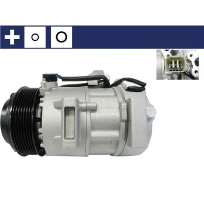 Imagem de MAHLE ORIGINAL ACP 264 000S Compressor 6SBU16C 12 PAG 46 R 134a com retentor LEXUS: IS 2