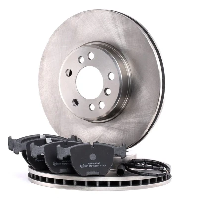 Imagem de MAPCO 47708HPS Kit de travões Eixo dianteiro ventilado com chapa anti ruído incl. contacto aviso desgaste BMW: X3