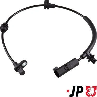 Imagem de JP GROUP 1597103800 Sensor de ABS Eixo traseiro activo 530 preto FORD: Mondeo 5 Kombi