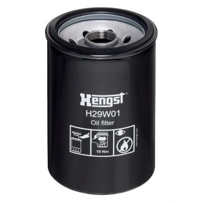 Imagem de HENGST FILTER H29W01 Filtro de óleo 1 1/8 16UN aparafusado