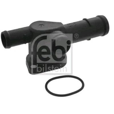 Imagem de FEBI BILSTEIN 48365 Flange Plástico com junta VOLKSWAGEN: Passat B6 Sedan, Golf 5, Jetta 3, SEAT: Leon II Hatchback, Altea, Altea XL