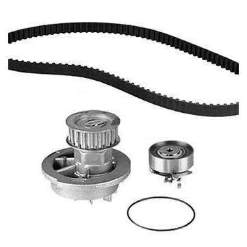 Imagem de METELLI 30 0694 1 Bomba de Água + Kit correia Distribuição 17mm para accionamento da dentada CHEVROLET: Aveo / Kalos Sedan