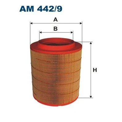 Imagem de FILTRON AM 442/9 Filtro de ar 415 330 Cartucho filtrante