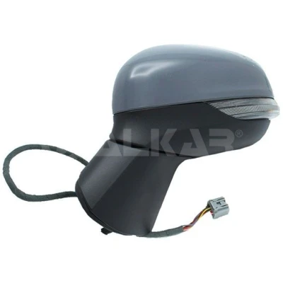 Imagem de Espelho retrovisor Alkar 6141077 esquerda com subcapa elétrico aquecível, convexo