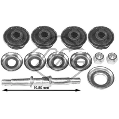 Imagem de Metalcaucho 05384 barra / escora, estabilizadora Eixo dianteiro 92,8mm M8 x 1,25mm Aço TOYOTA: Yaris I Hatchback, II Hatchback