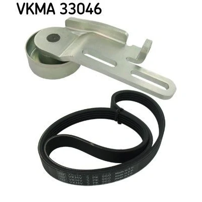 Imagem de SKF VKMA 33046 Jogo de correias trapezoidais estriadas CITROËN: Saxo Hatchback, AX, NISSAN: MICRA 2, PEUGEOT: 106 II Hatchback