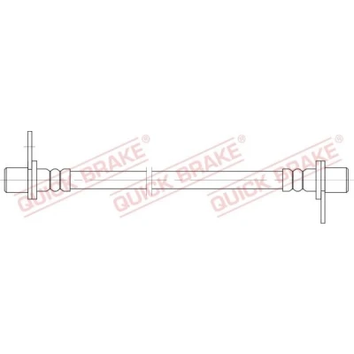 Imagem de QUICK BRAKE 25.085 Mangueira de Travão 235 M10x1