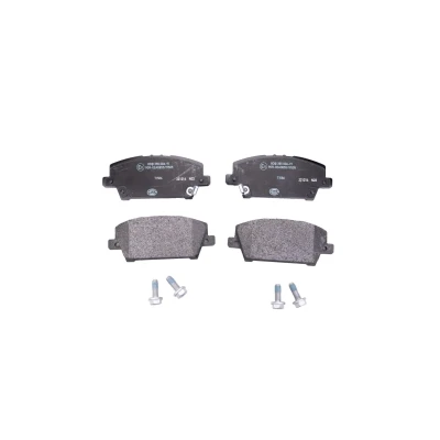 Imagem de HELLA 8DB 355 006 911 Jogo de pastilhas para travão disco com avisador sonoro desgaste parafusos pinça HONDA: CIVIC 8 Hatchback