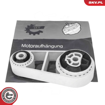Imagem de ESEN SKV 75SKV095 Suporte, motor traseira Rolamento de Borracha e metal Alumínio, 190mm 58mm FORD: MONDEO 3 Kombi
