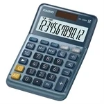 Imagem de Calculadora de mesa Casio Ms 120em 12 dígitos Tx +/ tecla zero dupla cor azul
