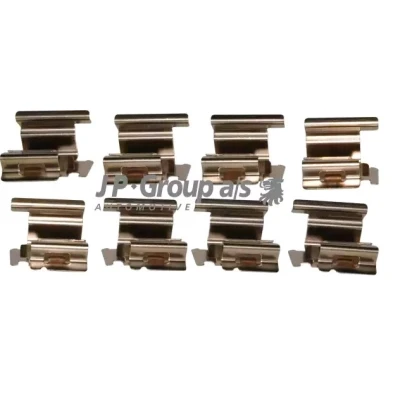 Imagem de JP GROUP 1163750310 Kit de acessórios, pastilhas travão CITROËN: Xsara Hatchback, C3 I Picasso, FIAT: 500 Hatchback endado,