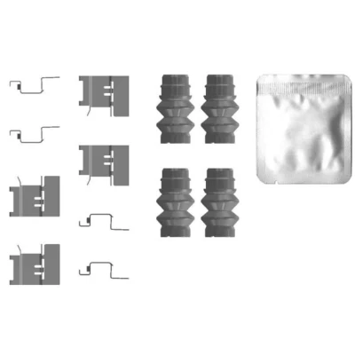 Imagem de TEXTAR 82556500 Kit de acessórios, pastilhas travão