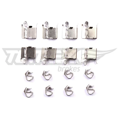 Imagem de TOMEX brakes TX 43 42 Kit de acessórios, pastilhas travão Eixo dianteiro ALFA ROMEO: 147, TOYOTA: Auris Hatchback, Yaris III Hatchback