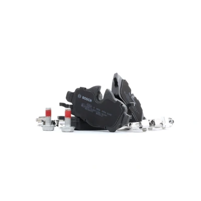 Imagem de BOSCH 0 986 494 645 Jogo de pastilhas para travão disco Baixo teor metálico com instruções montagem, chapa anti ruído, parafusos