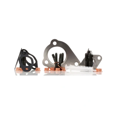 Imagem de ELRING 704.020 Kit de montagem, turbocompressor com juntas instruções parafusos, junta(s) do colector escape endado,