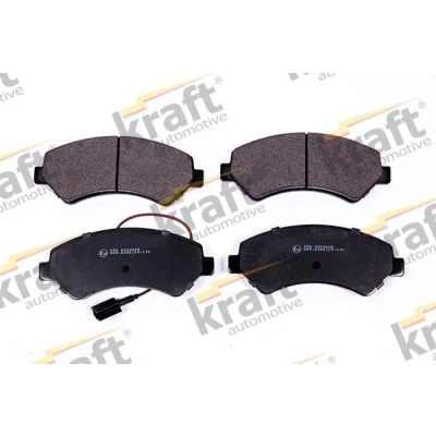 Imagem de KRAFT 6003428 Jogo de pastilhas para travão disco incl. contacto aviso desgaste FIAT: Ducato III Van