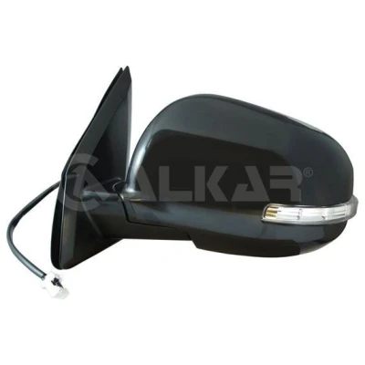 Imagem de Espelho retrovisor Alkar 9051866 esquerda com subcapa elétrico aquecível, dobrável electricamente, convexo para veículo volante à