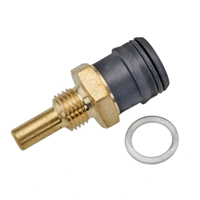Imagem de MEYLE 014 800 0086 Sensor da Temperatura do Líquido de Refrigeração ORIGINAL Quality preto com retentor MERCEDES BENZ: Classe C T modell, W124 Sedan