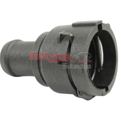 Imagem de METZGER 4010161 Flange Plástico da peça de acoplamento para o radiador do aquecimento VOLKSWAGEN: Golf 4, Bora Sedan, 4 Variant