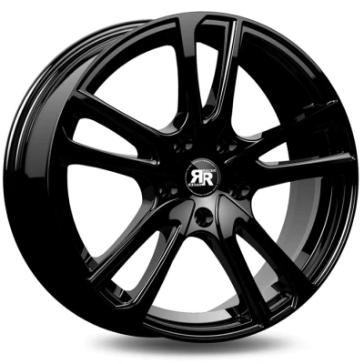 Imagem de Jante de alumínio racer wave 8x18 5x100 et38 preto brilhante