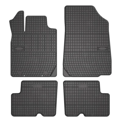 Imagem de FROGUM 0331 Conjunto de tapete chão Borracha à frente e atrás 4 preto medida DACIA: Duster SUV
