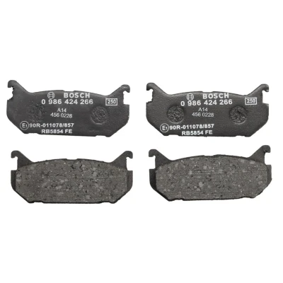 Imagem de BOSCH 0 986 424 266 Jogo de pastilhas para travão disco Baixo teor metálico MAZDA: Xedos 6, 626 IV Hatchback