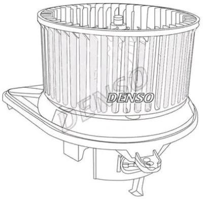 Imagem de DENSO DEA17029 Ventilador do Habitáculo para veículo com volante à esquerda sem resistência