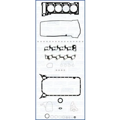 Imagem de AJUSA 50187000 Jogo completo de juntas, motor Com junta da cabeça do motor, retentores haste válvulas MERCEDES BENZ: Classe C Sedan