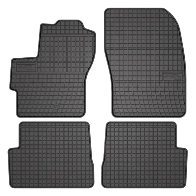 Imagem de FROGUM 546009 Conjunto de tapete chão Borracha à frente e atrás 4 preto medida MAZDA: 3 Hatchback