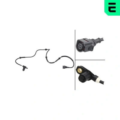 Imagem de OPTIMAL 06 S152 Sensor de ABS passivo 1105 FORD: Galaxy Mk1 MPV, VOLKSWAGEN: Sharan I, SEAT: Alhambra I