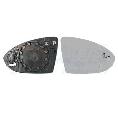Imagem de VAN WEZEL 5775836 Vidro Espelho à direita VOLKSWAGEN: Golf 7 Variant,