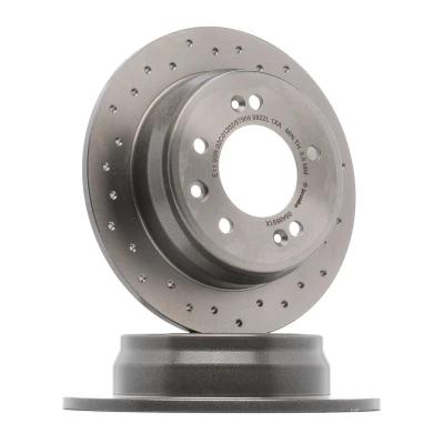 Imagem de BREMBO 08.A869.1X Disco de travão 262 10 5 cheio, perfurado revestido com parafusos KIA: Pro cee‘d I Hatchback, Carrinha, Hatchback