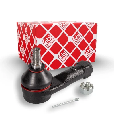 Imagem de FEBI BILSTEIN 106708 Rótula de direção Eixo dianteiro, lado direito com porca castelo HYUNDAI: i10 II Hatchback